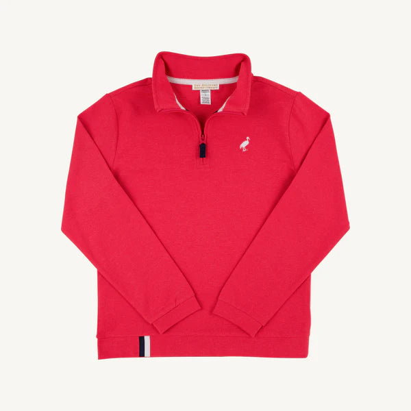TBBC Prepletic Hayword Half Zip Richmond Red