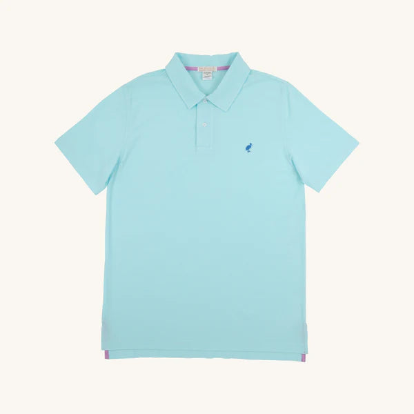 TBBC Prim and Proper Polo Edisto Egg Blue