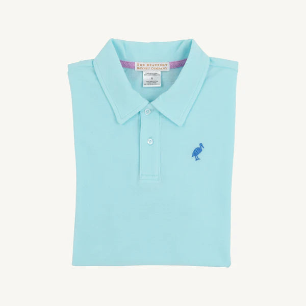 TBBC Prim and Proper Polo Edisto Egg Blue