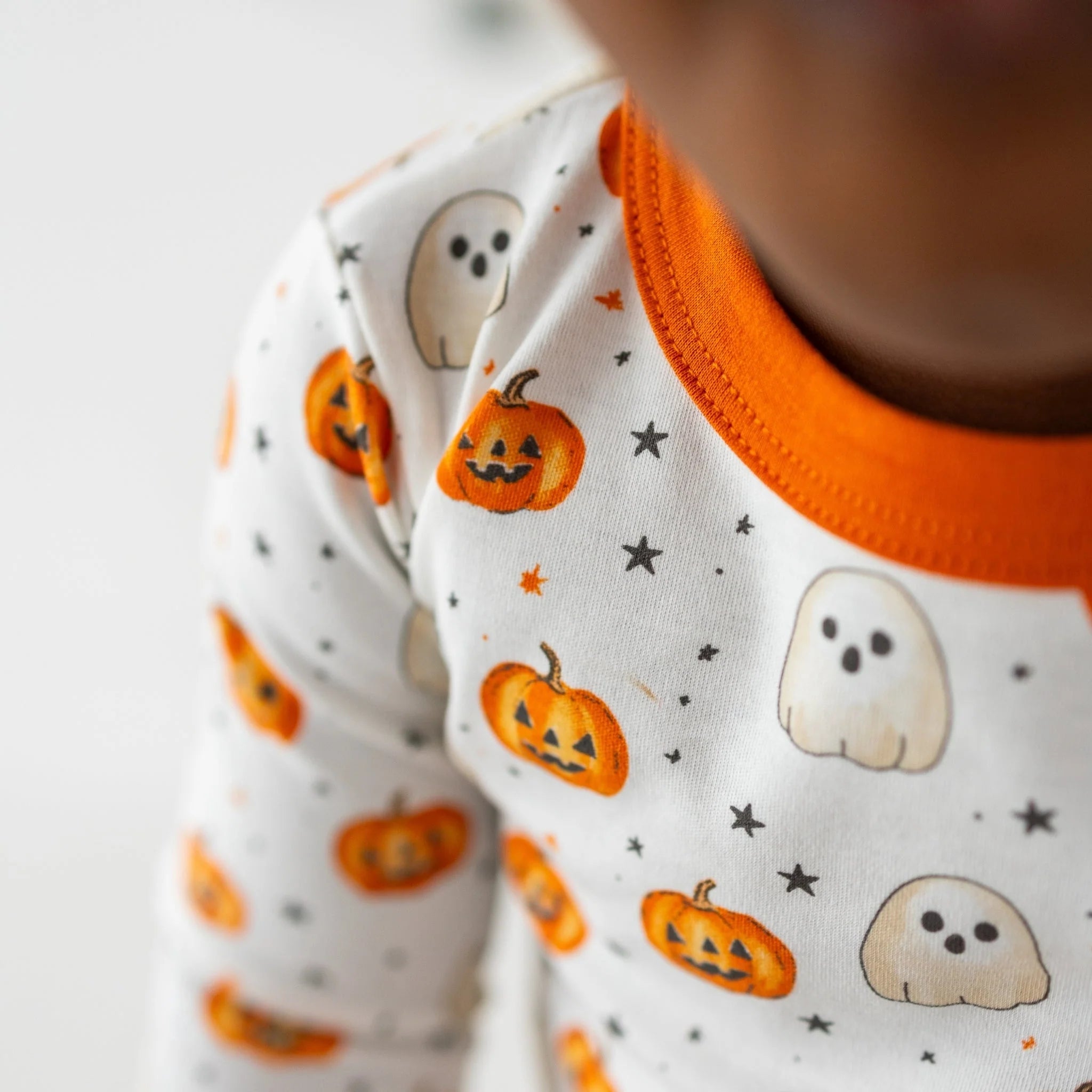 Pumpkin and Boo Long Sleeve PJs