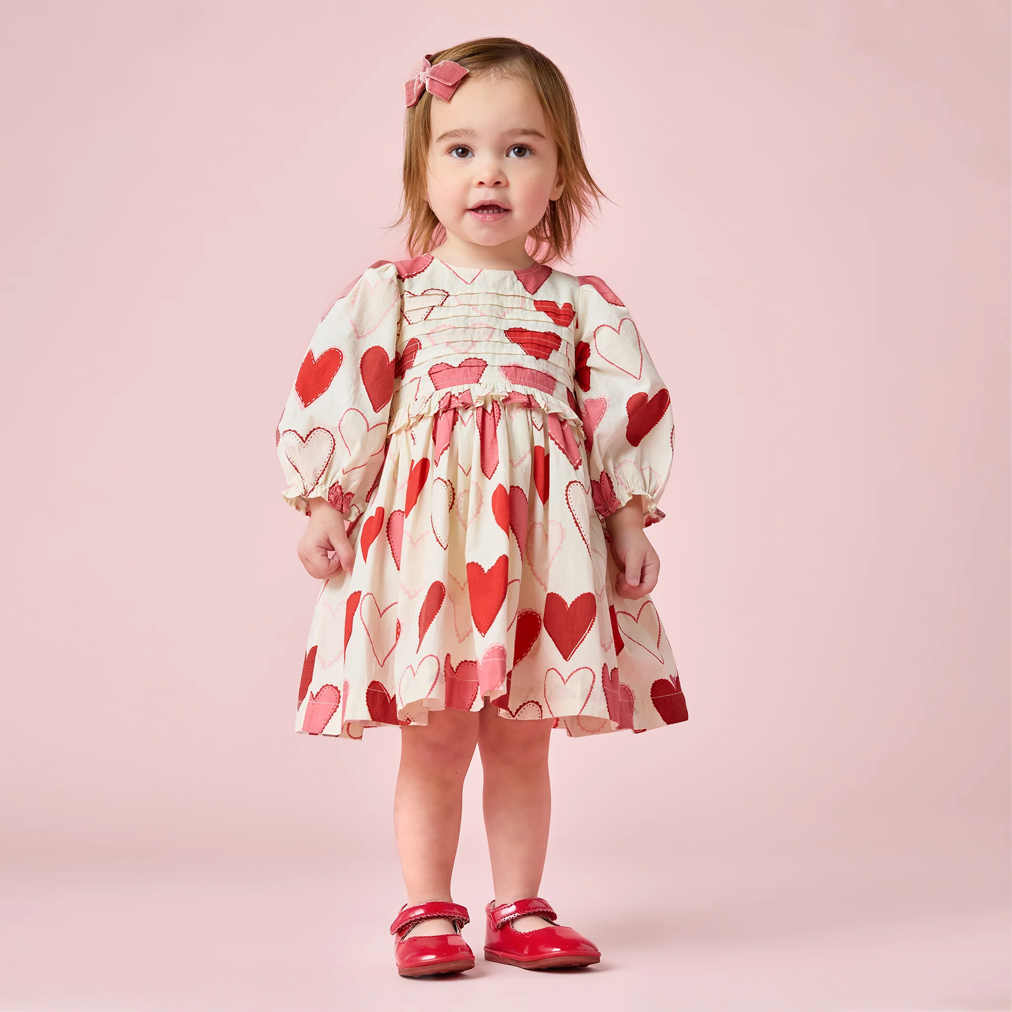 Renee Dress Gradient Hearts & Bloomer