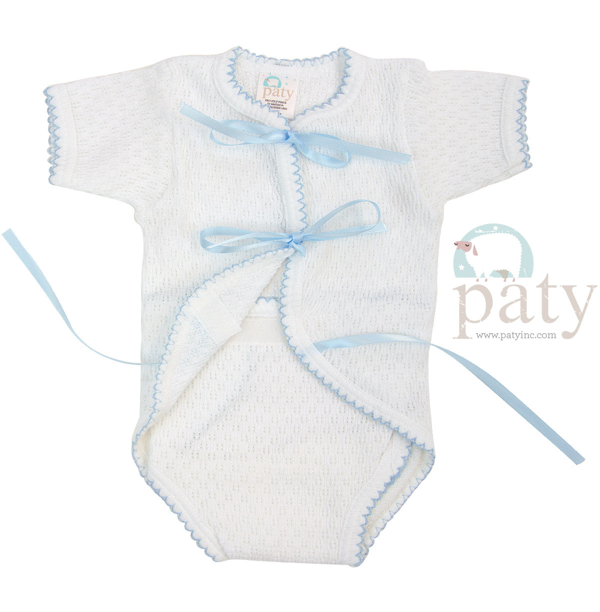 Paty Creeper w Blue Ribbon Ties