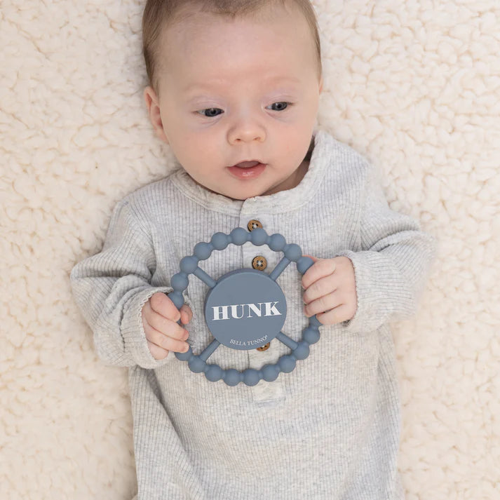 Blue Hunk Happy Teether