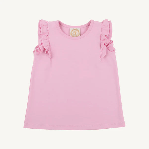 TBBC Ruehling Ruffle Top Pier Party Pink