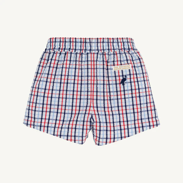 TBBC Sheffield Shorts - Seersucker Pierce Mill Plaid