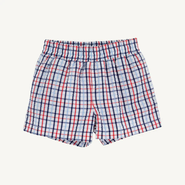 TBBC Sheffield Shorts - Seersucker Pierce Mill Plaid