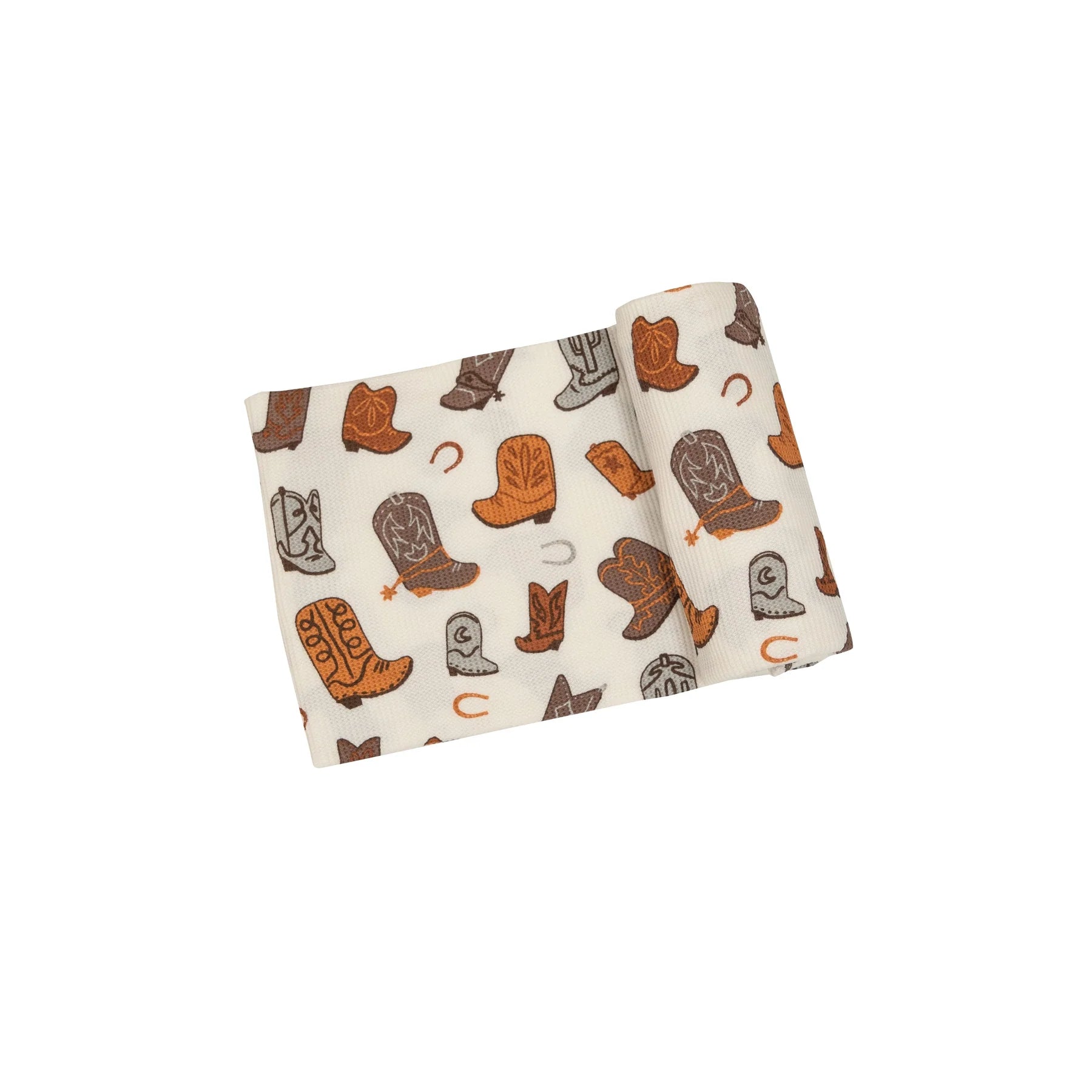 Brown Boots Cowboy Swaddle