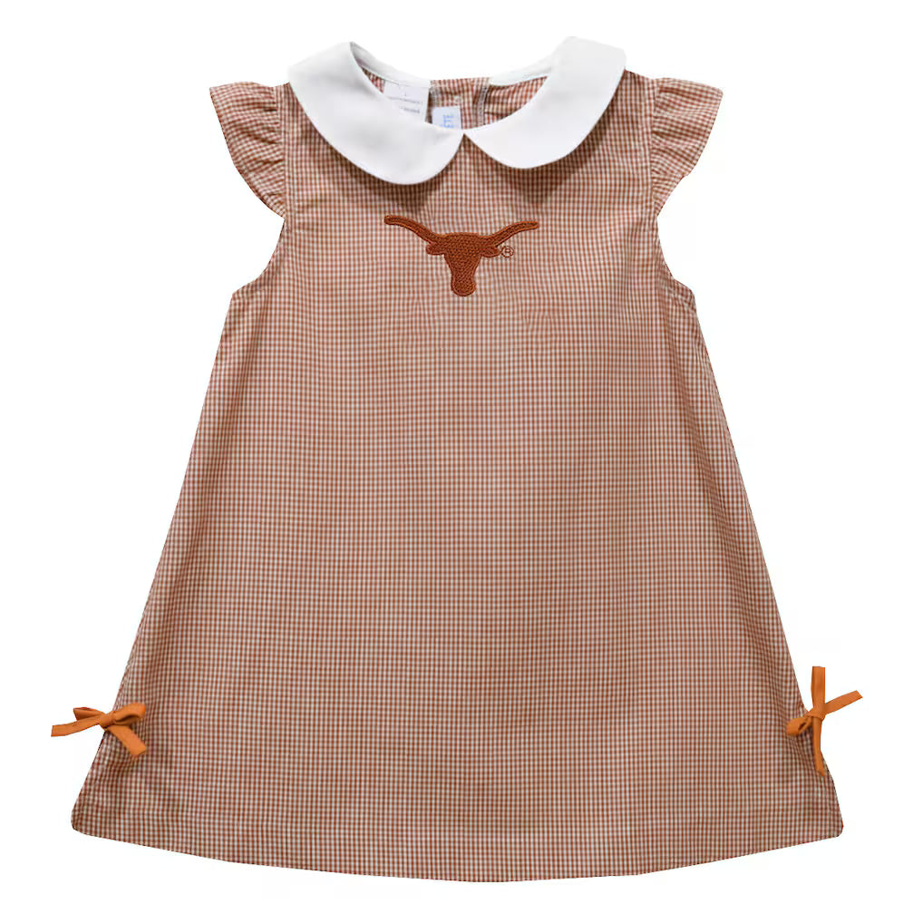 Texas Longhorns Embroidered Dress