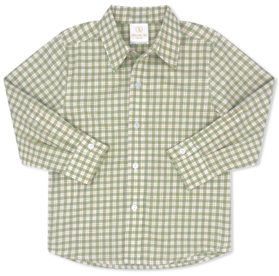 Brees Button Down - Pinecrest Plaid