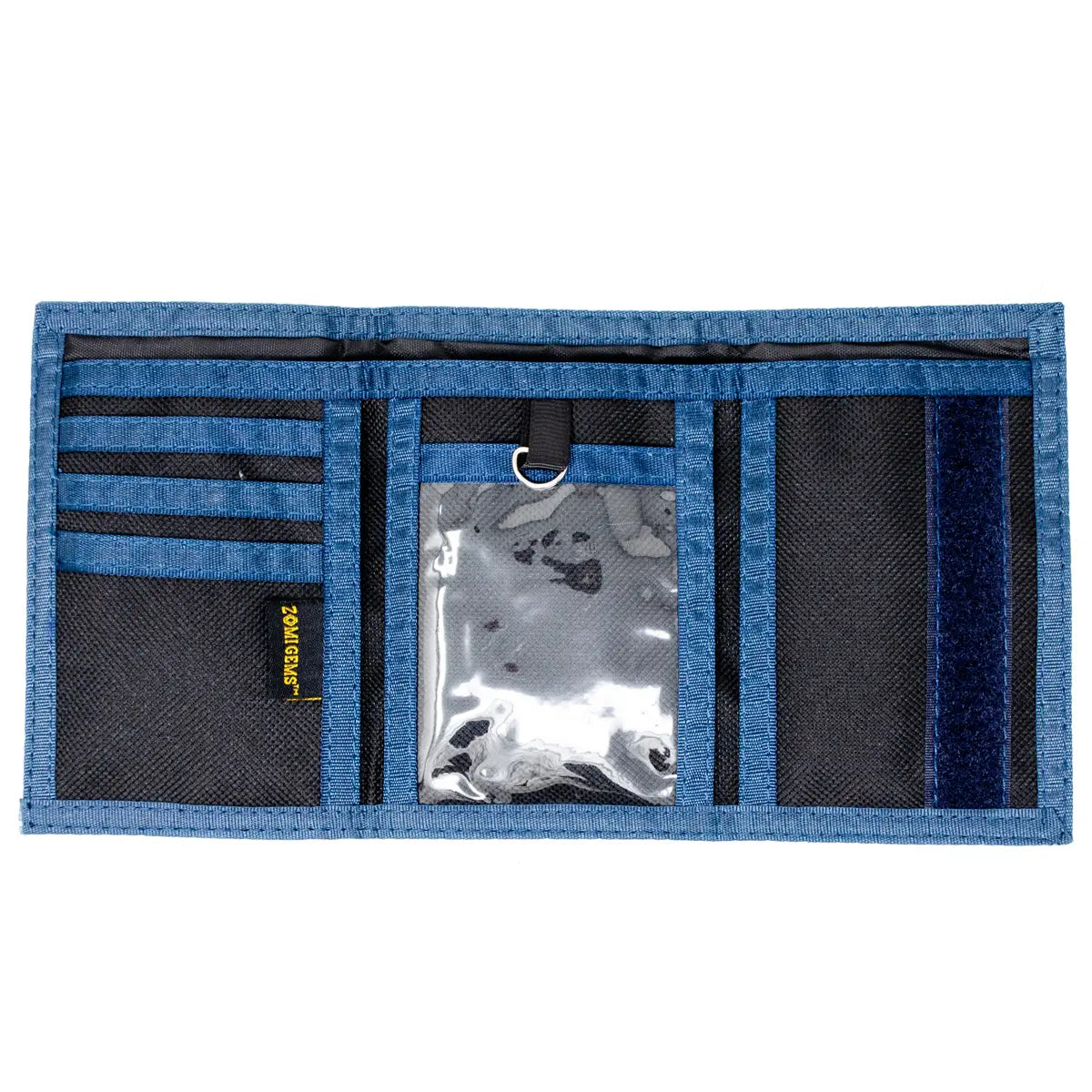 Blue Checkered Wallet