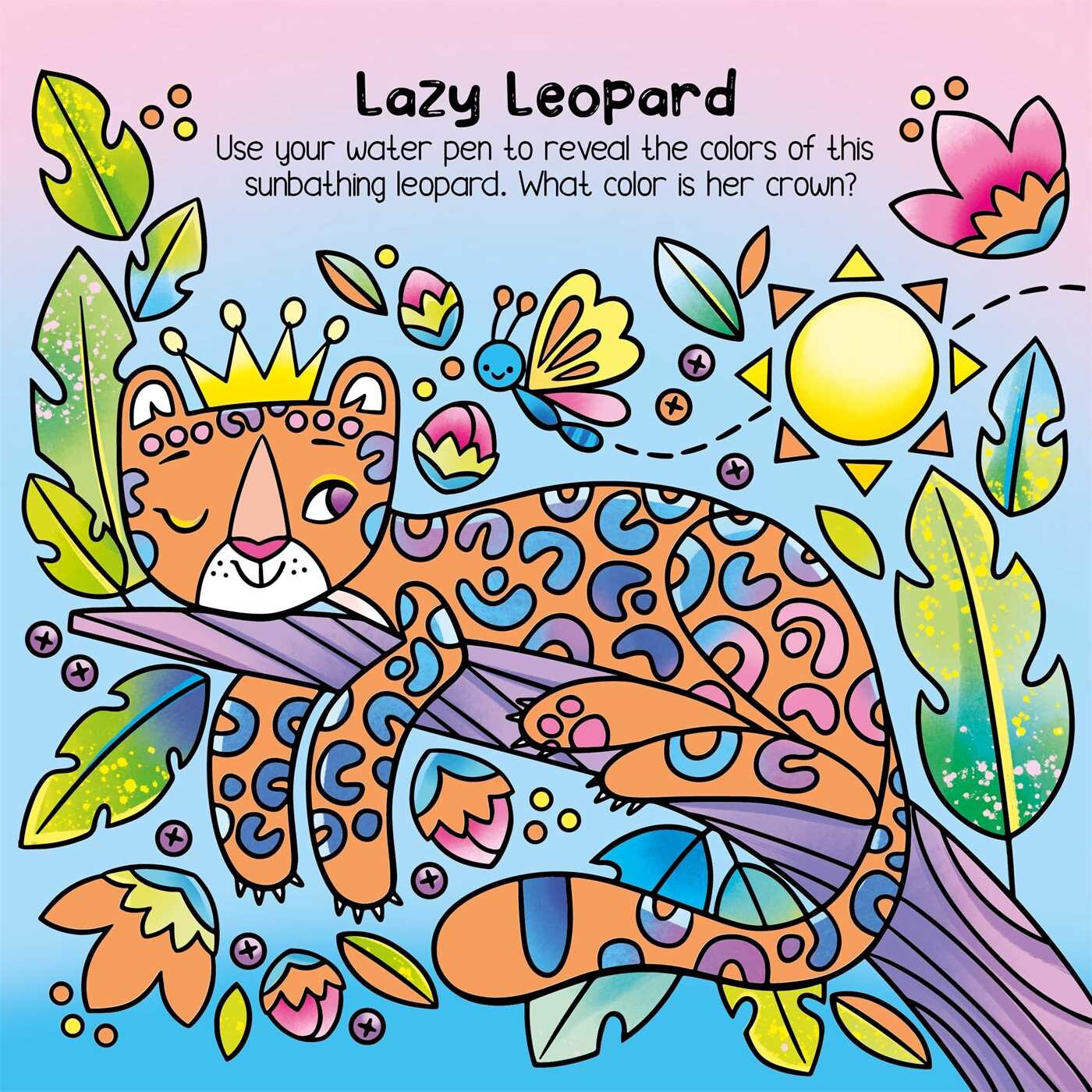 Water Painting: Neon Animals by IglooBooks