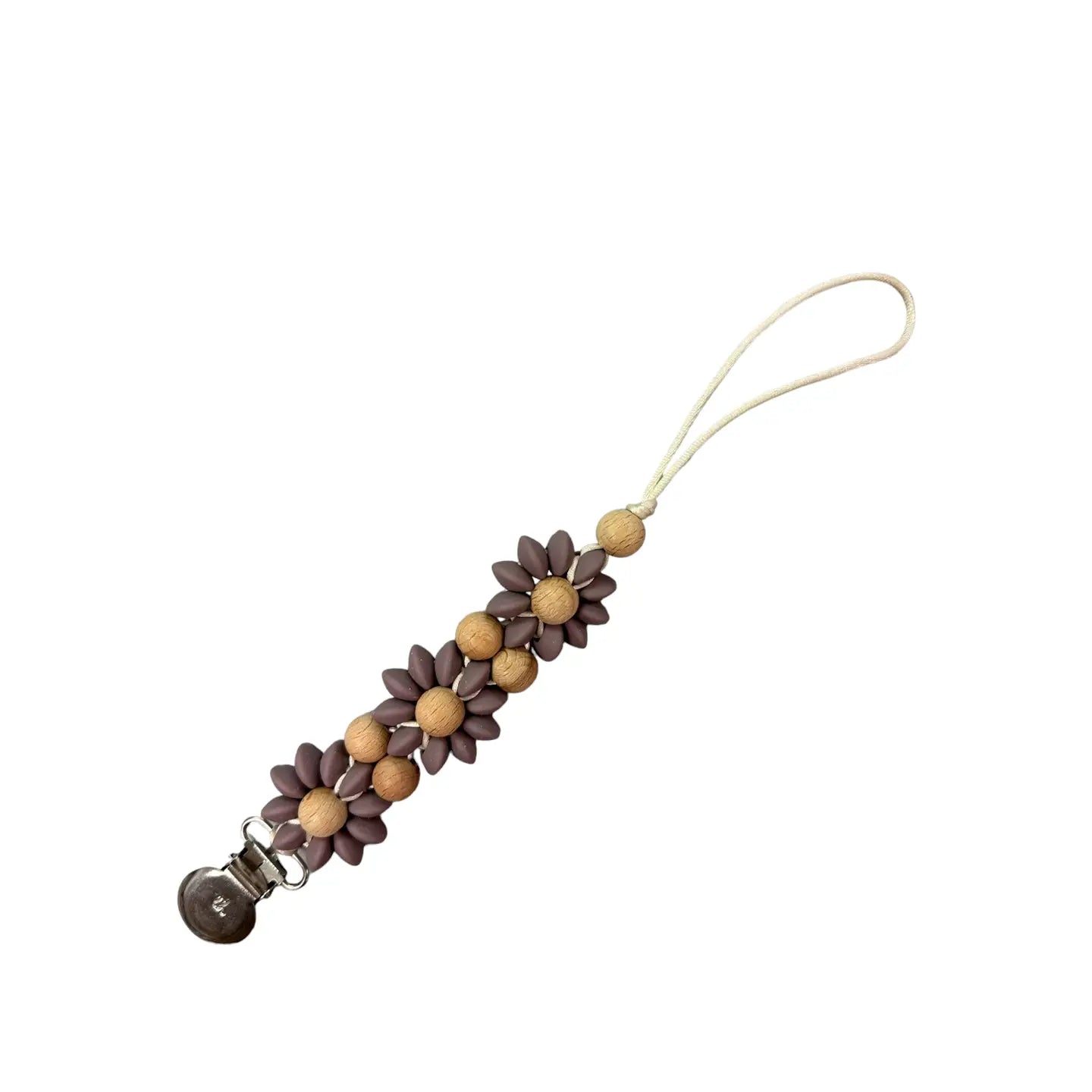 Flower Pacifier Clip