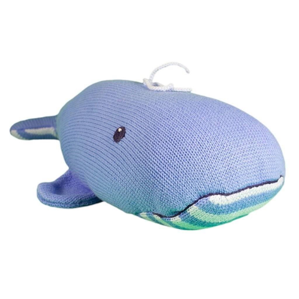 Knit Blue Whale 14"