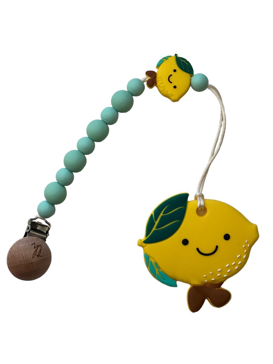 Lemon Teether and Matching Clip