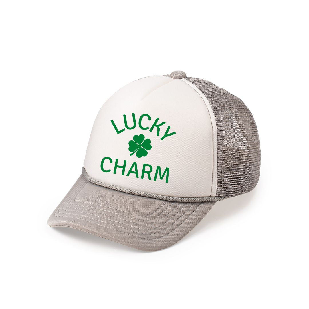 Charcoal Lucky Charm Trucker Hat