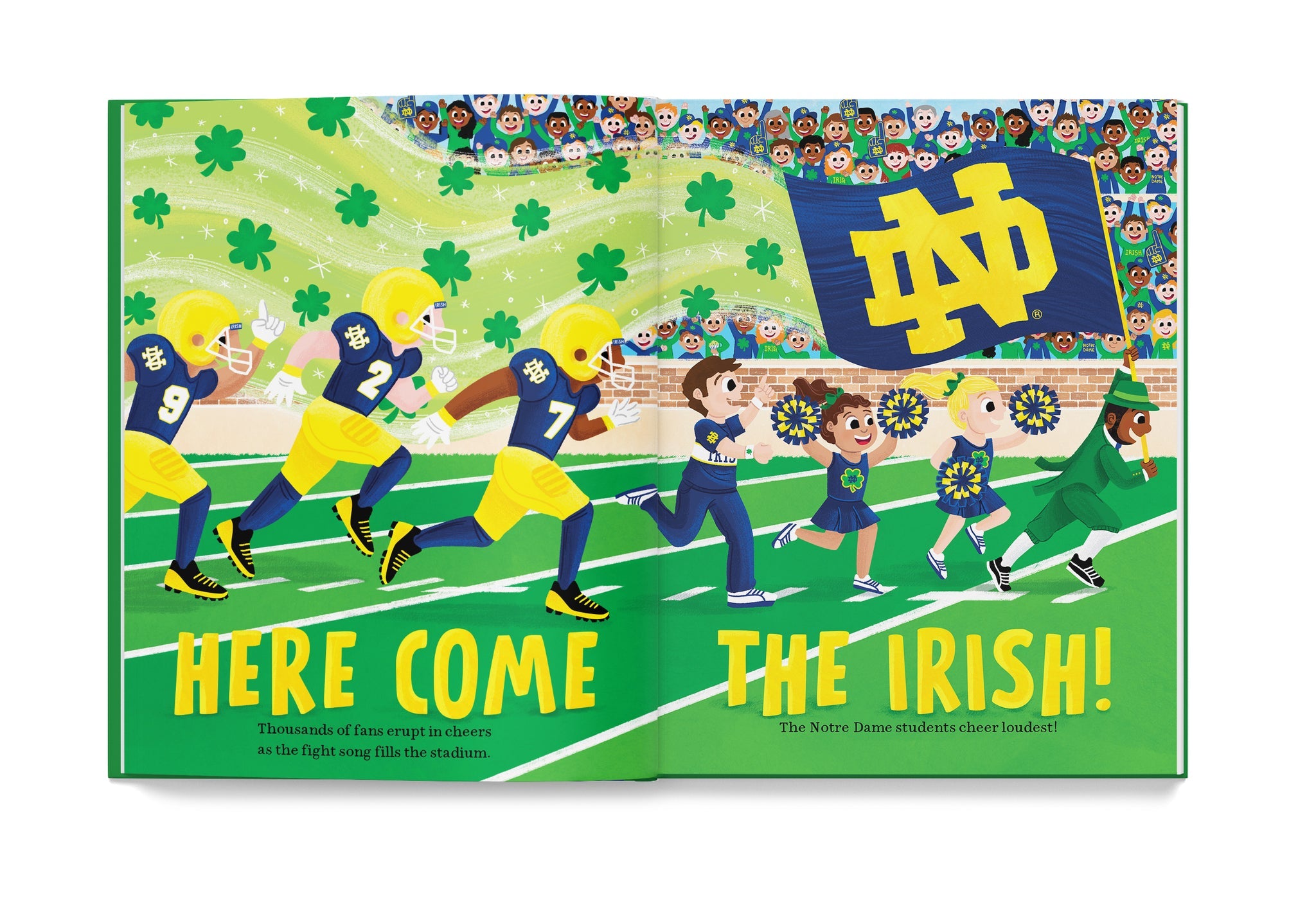 The Leprechaun's Game Day at Notre Dame