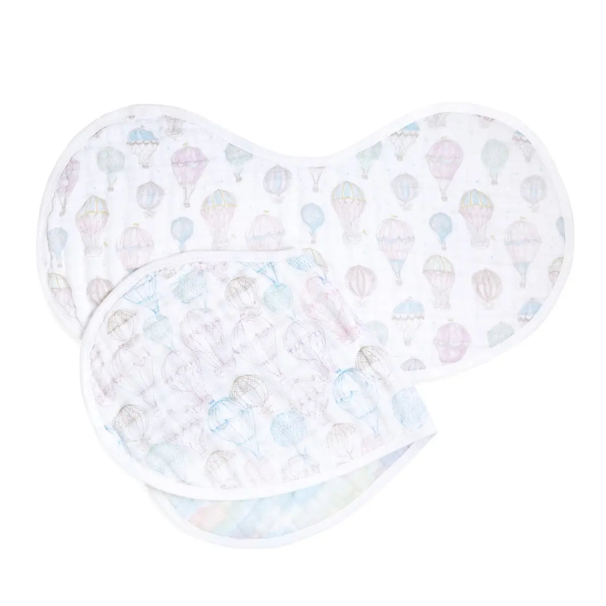 Organic Cotton Above the Clouds Burpy Bibs