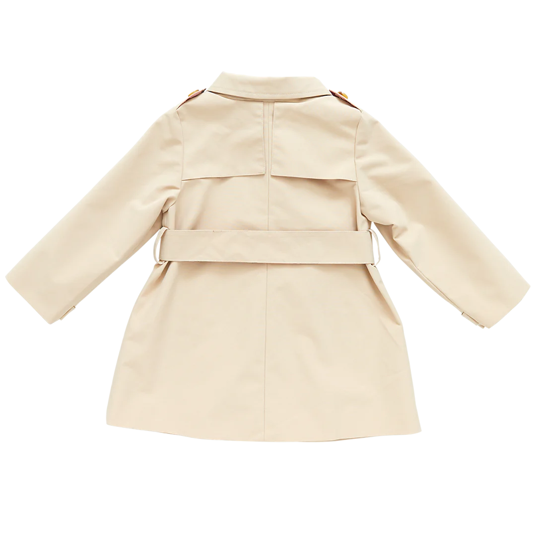 Beige Trudy Trench Coat